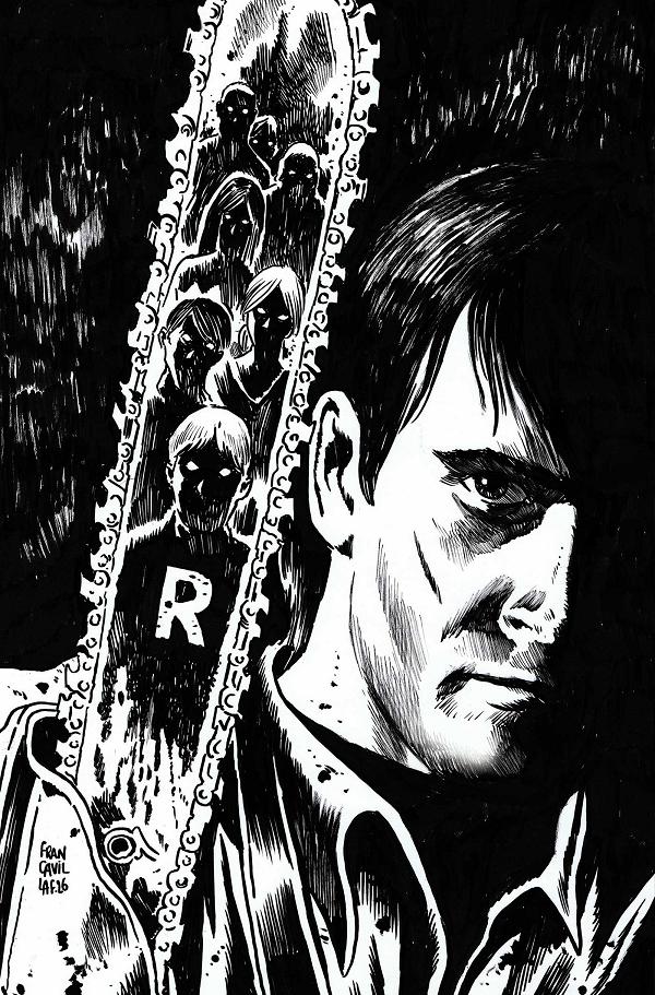 Archie X Army Of Darkness #3 variant cover by Francisco Francavilla