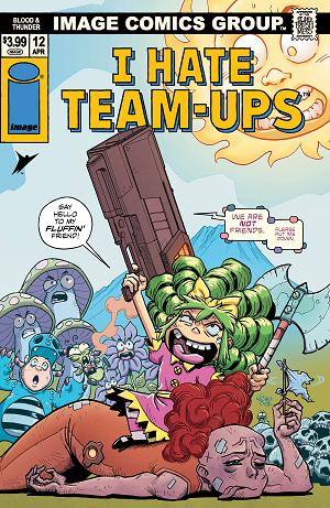Blood & Thunder #12 CVR E CVR E EJ SU I HATE FAIRYLAND TEAM UP cover
