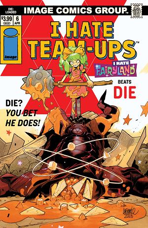 Die Loaded #6 CVR C CVR C DAVIDE LAFUENTE I HATE FAIRYLAND TEAM UP cover
