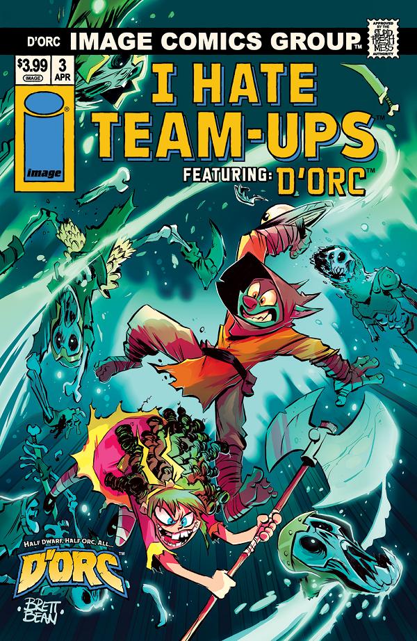 Dorc #3 CVR C CVR C BRETT BEAN I HATE FAIRYLAND TEAM UP cover