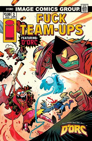 Dorc #3 CVR D CVR D BRETT BEAN I HATE FAIRYLAND TEAM UP NSFW cover