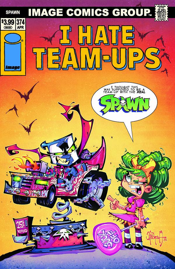 Spawn #374 CVR C CVR C ROB DUENAS I HATE FAIRYLAND TEAM UP cover