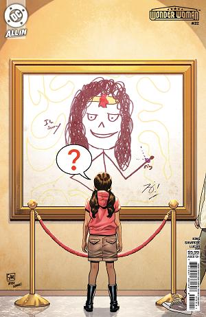 Wonder Woman #32 CVR D CVR D DANIEL SAMPERE & TOM KING CARD STOCK cover