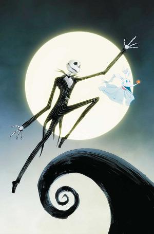Tim Burtons The Nightmare Before Christmas The Shiver Of Christmas Town #4 CVR E CVR E JAE LEE METAL PREMIUM CVR cover