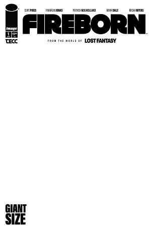 Fireborn #1 CVR E CVR E BLANK SKETCH cover
