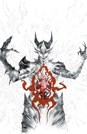 Fireborn #1 CVR I CVR I INC 1:75 JAE LEE BLACK & WHITE & BLOOD VIRGIN cover