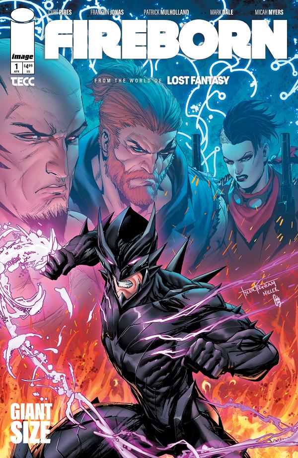 Fireborn #1 variant cover by Tyler Kirkham