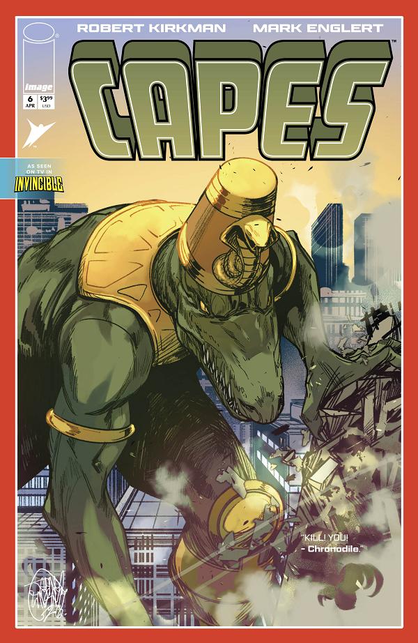Invincible Universe Capes #6 CVR D CVR D INC 1:25 JAHNOY LINDSAY cover