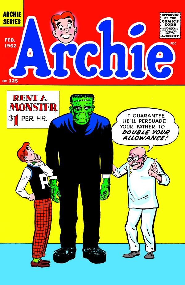 Archie #125 CVR A HARRY LUCEY cover