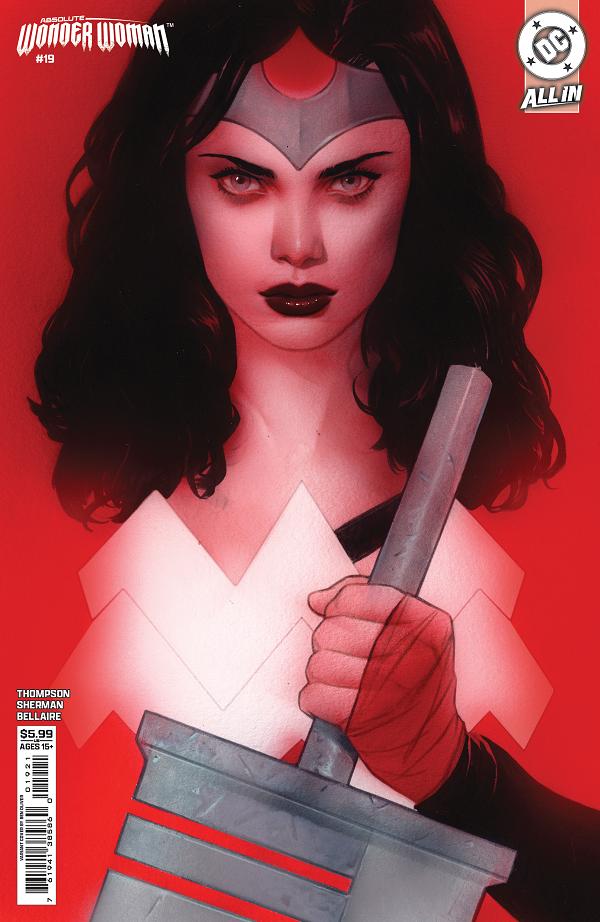 Absolute Wonder Woman #19 variant cover by Ben Oliver