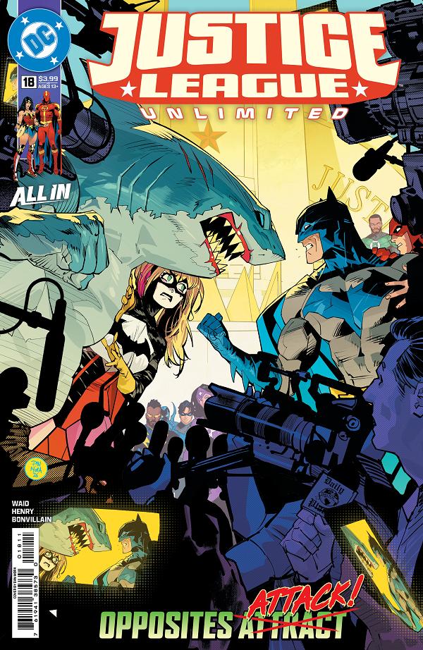 Justice League Unlimited #18 CVR A DAN MORA (DC K.O.) cover