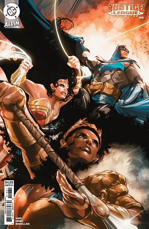 Justice League Unlimited #18 CVR C CVR C DON AGUILLO CARD STOCK cover