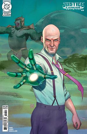 Justice League Unlimited #18 CVR D CVR D KEVIN WADA CARD STOCK cover