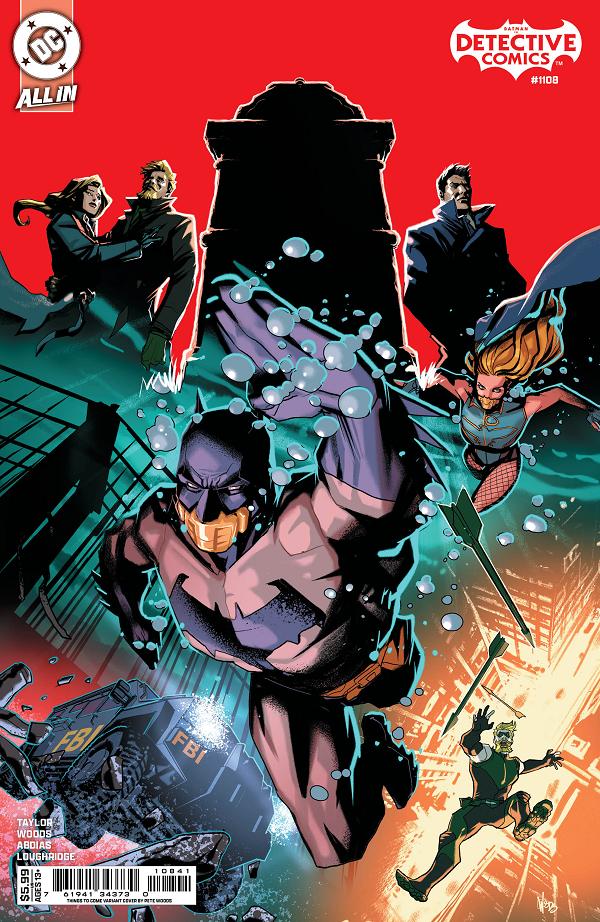Detective Comics #1108 variant cover by Pete Woods