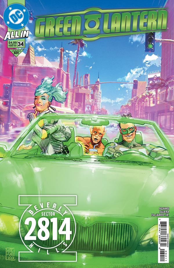 Green Lantern #34 CVR A XERMANICO cover