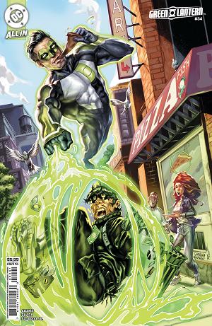 Green Lantern #34 CVR D CVR D CHRIS CAMPANA CARD STOCK cover
