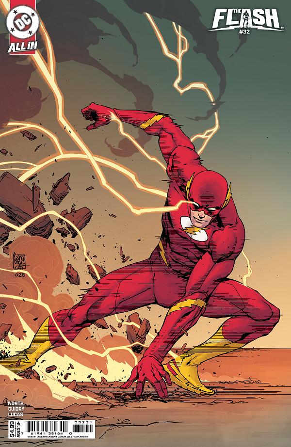 Flash #32 variant cover by Giuseppe Camuncoli
