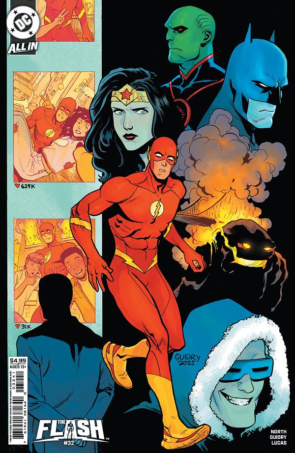 Flash #32 variant cover by Gavin Guidry