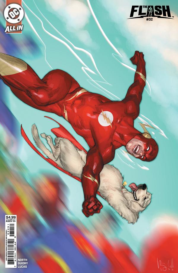 Flash #32 variant cover by Ben Caldwell