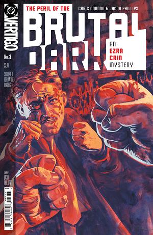 The Peril Of The Brutal Dark An Ezra Cain Mystery #3 CVR A JACOB PHILLIPS (MR) cover