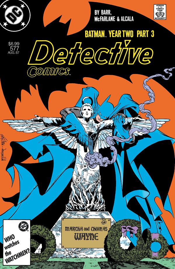 Detective Comics #575 variant cover by Todd McFarlane