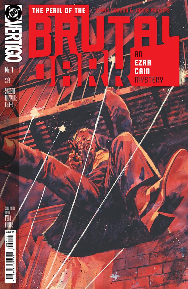 The Peril Of The Brutal Dark An Ezra Cain Mystery #1 cover