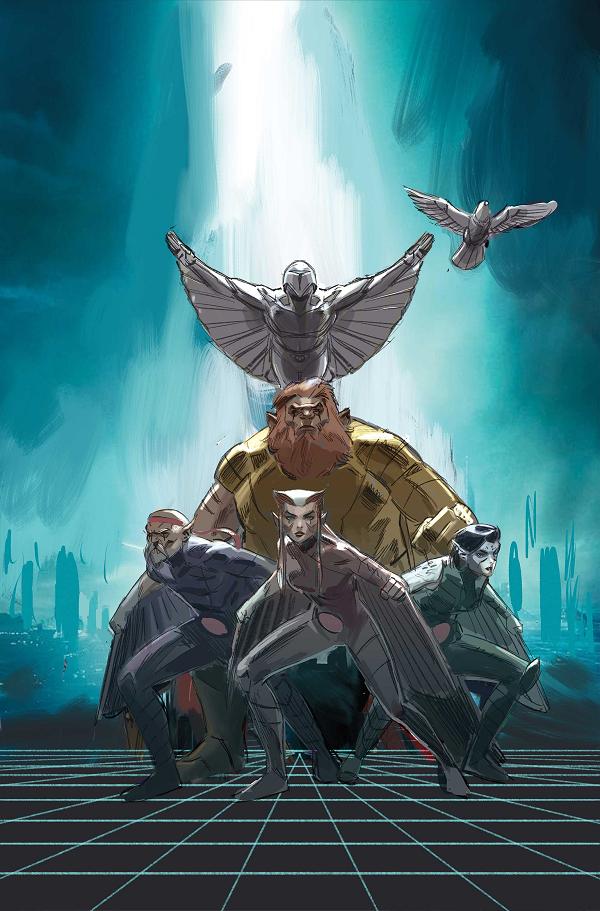 Thundercats X Silverhawks Thunderhawks #1 CVR O CVR O INC 1:40 MARCO FAILLA VIRGIN cover