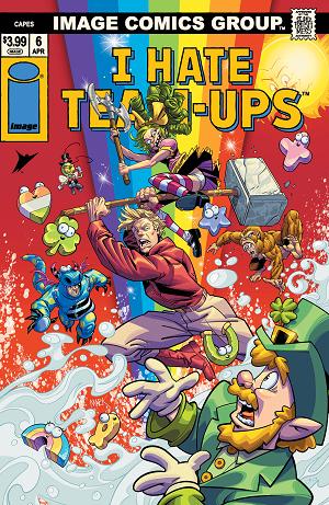Invincible Universe Capes #6 CVR F CVR F MARK ENGLERT I HATE FAIRYLAND TEAM UP cover
