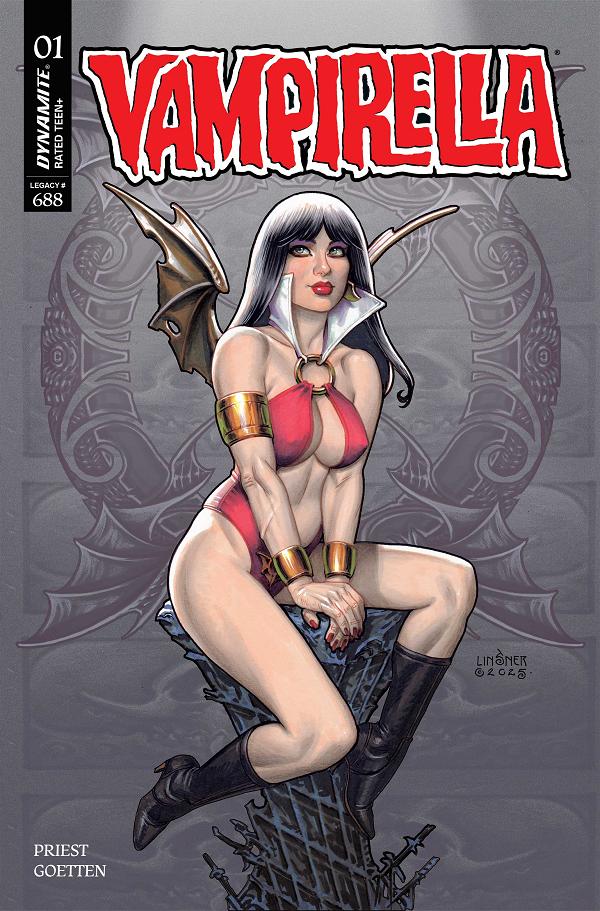 Vampirella (2026) #1 variant cover by Joseph Michael Linsner