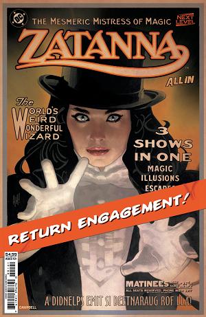 Zatanna (2026) #1 CVR C CVR C ADAM HUGHES CARD STOCK cover